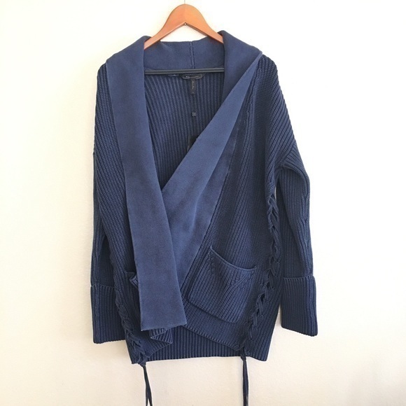 BCBGMAXAZRIA TEAGAN cardigan sweater size S - Picture 3 of 8